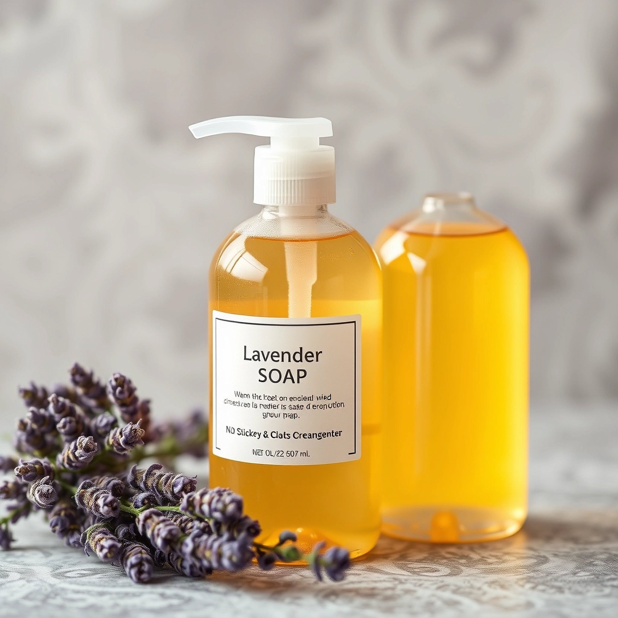 Hydrating Lavender Glycerin Gel Cleanser 2 in 1